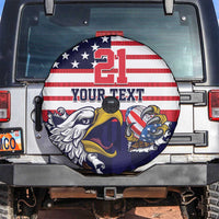 United States Football Custom Spare Tire Cover Team USA One For All
