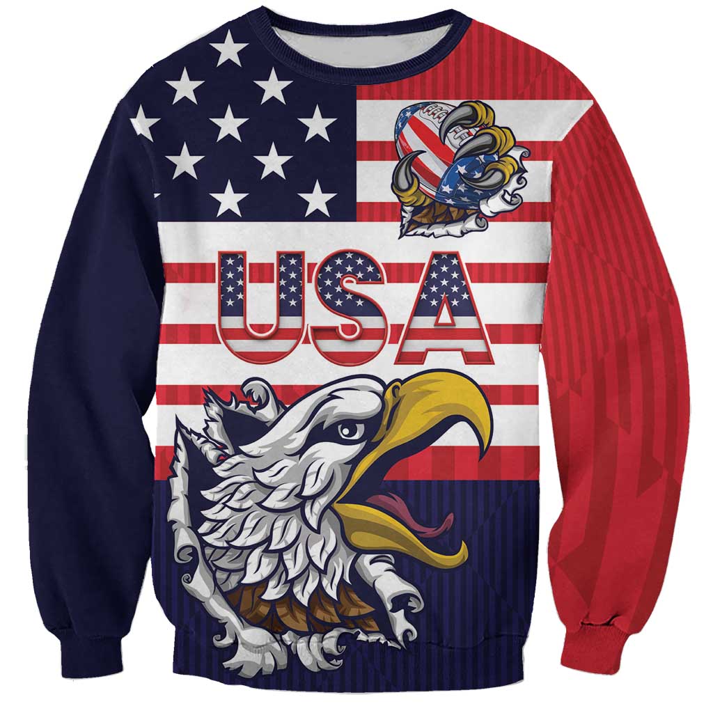United States Football Custom Sweatshirt Team USA One For All