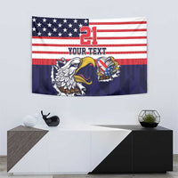 United States Football Custom Tapestry Team USA One For All