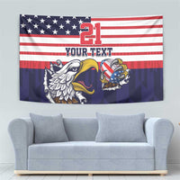 United States Football Custom Tapestry Team USA One For All