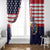 United States Football Custom Window Curtain Team USA One For All