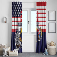 United States Football Custom Window Curtain Team USA One For All