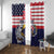 United States Football Custom Window Curtain Team USA One For All
