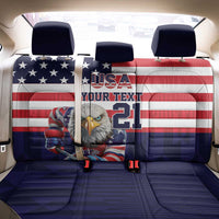United States Ice Hockey Custom Back Car Seat Cover Team USA One For All