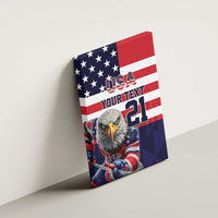 United States Ice Hockey Custom Canvas Wall Art Team USA One For All