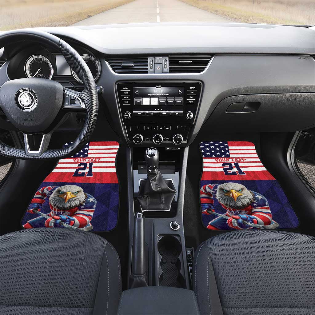 United States Ice Hockey Custom Car Mats Team USA One For All