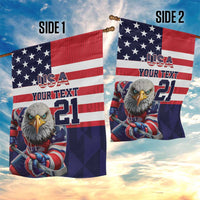 United States Ice Hockey Custom Garden Flag Team USA One For All