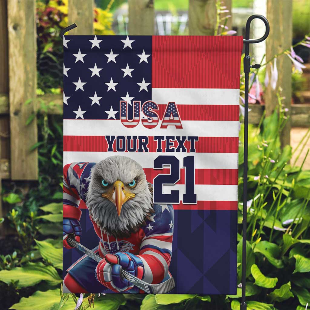United States Ice Hockey Custom Garden Flag Team USA One For All