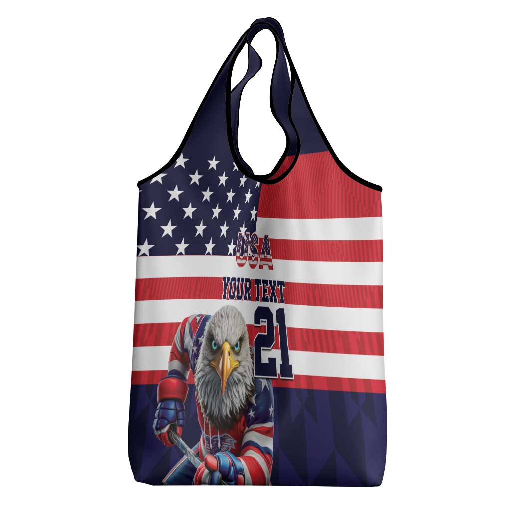 United States Ice Hockey Custom Grocery Bag Team USA One For All