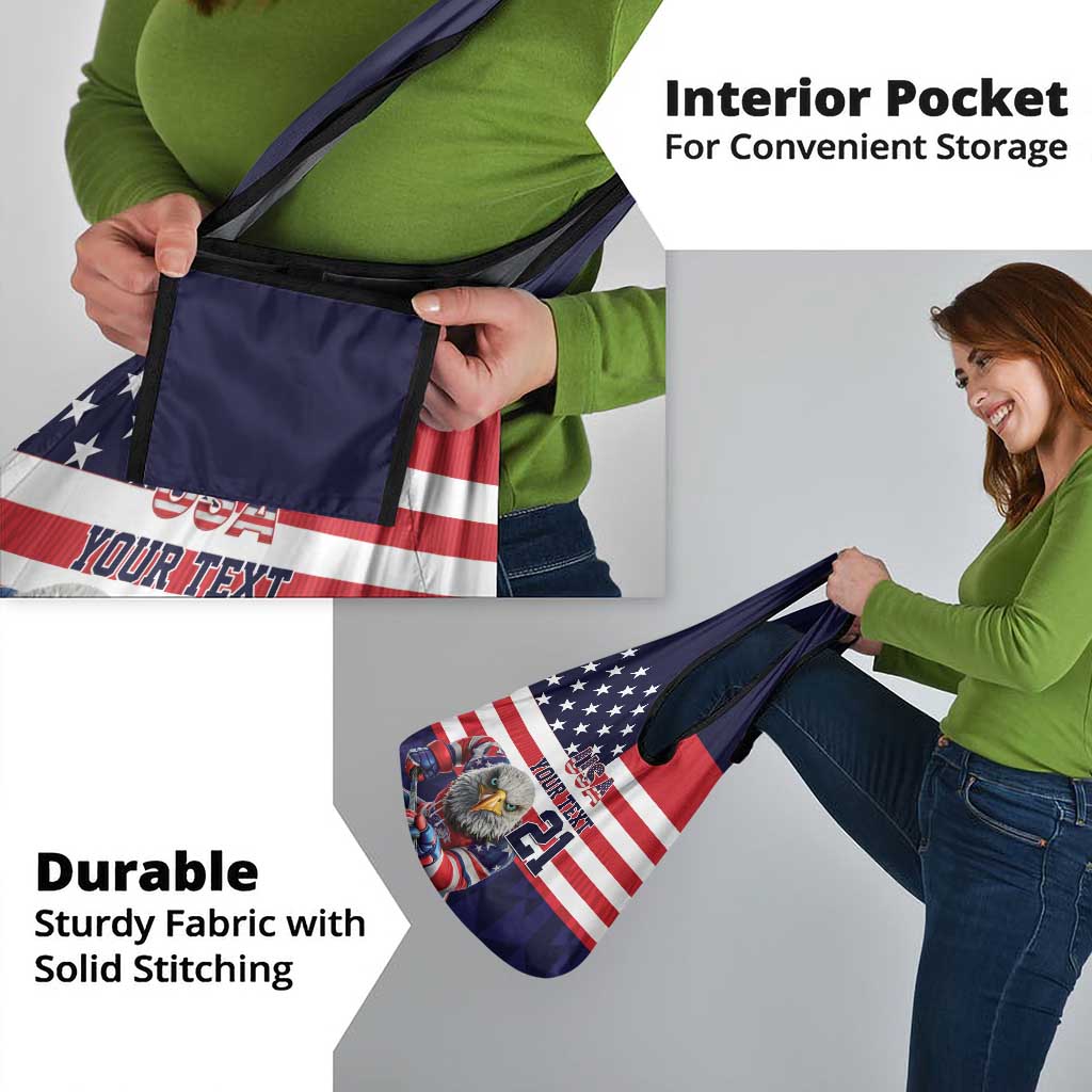 United States Ice Hockey Custom Grocery Bag Team USA One For All