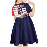 United States Ice Hockey Custom Kid Short Sleeve Dress Team USA One For All