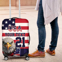 United States Ice Hockey Custom Luggage Cover Team USA One For All