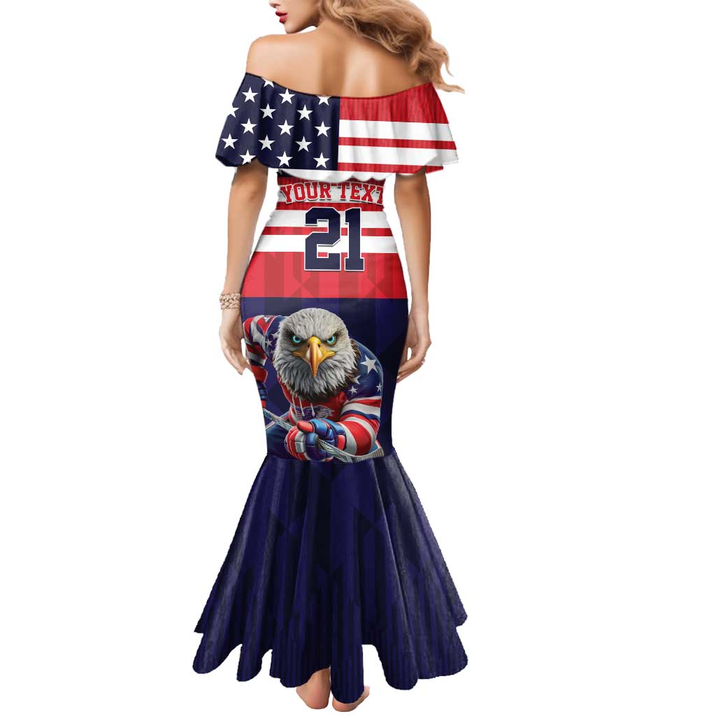 United States Ice Hockey Custom Mermaid Dress Team USA One For All