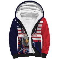 United States Ice Hockey Custom Sherpa Hoodie Team USA One For All