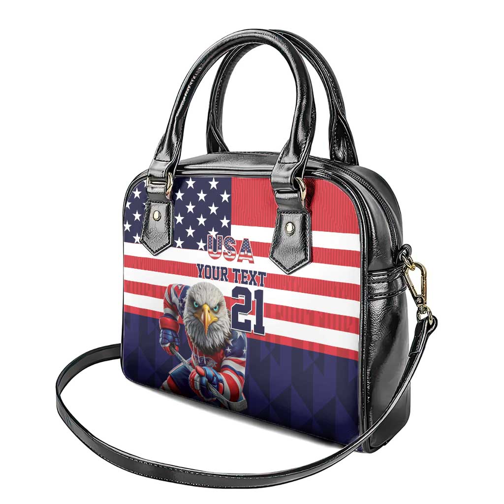 United States Ice Hockey Custom Shoulder Handbag Team USA One For All
