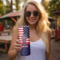 United States Ice Hockey Custom Skinny Tumbler Team USA One For All
