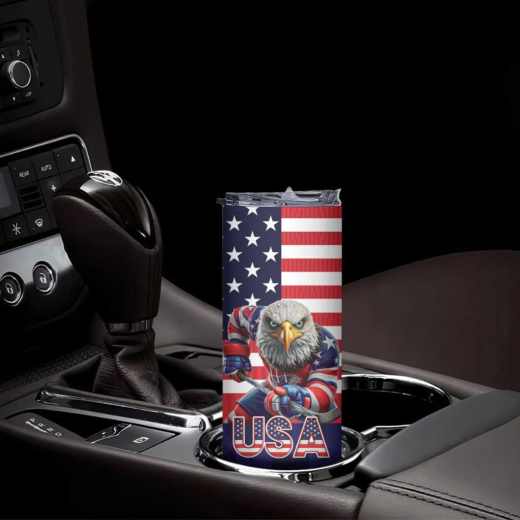 United States Ice Hockey Custom Skinny Tumbler Team USA One For All