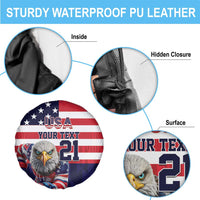 United States Ice Hockey Custom Spare Tire Cover Team USA One For All