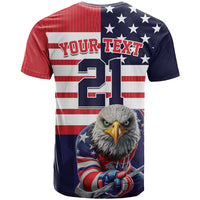 United States Ice Hockey Custom T Shirt Team USA One For All