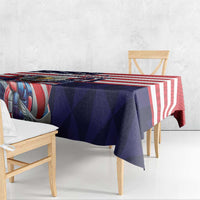 United States Ice Hockey Custom Tablecloth Team USA One For All