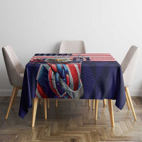 United States Ice Hockey Custom Tablecloth Team USA One For All