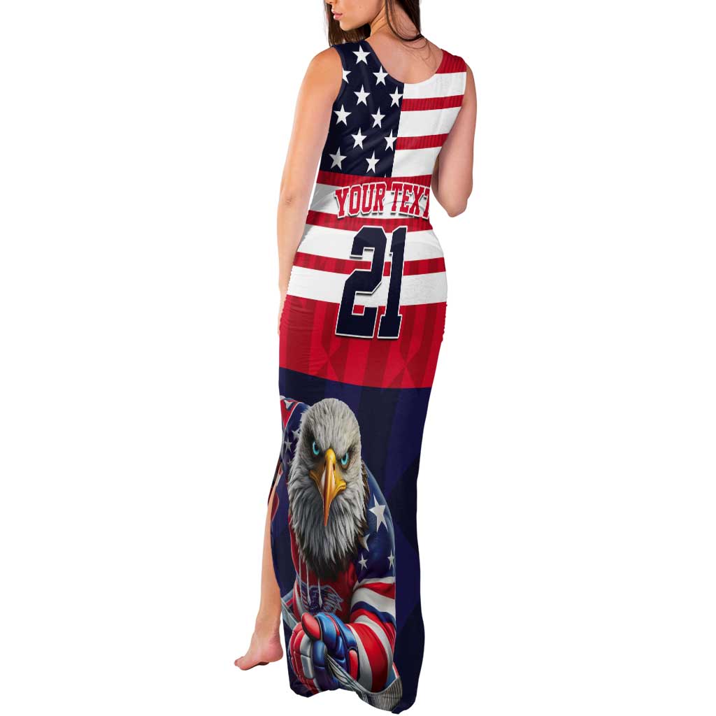 United States Ice Hockey Custom Tank Maxi Dress Team USA One For All