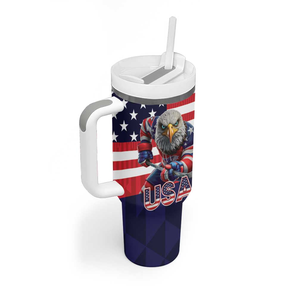 United States Ice Hockey Custom Tumbler With Handle Team USA One For All