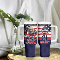 United States Ice Hockey Custom Tumbler With Handle Team USA One For All