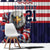 United States Ice Hockey Custom Window Curtain Team USA One For All