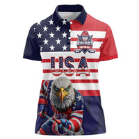 United States Ice Hockey Custom Women Polo Shirt Team USA One For All