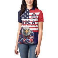 United States Ice Hockey Custom Women Polo Shirt Team USA One For All