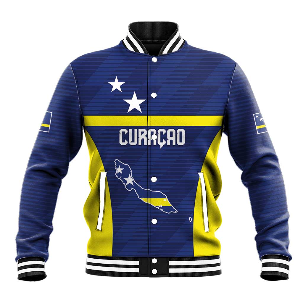 Personalized Curacao Sailboat Baseball Jacket Tropical Beach Sunset