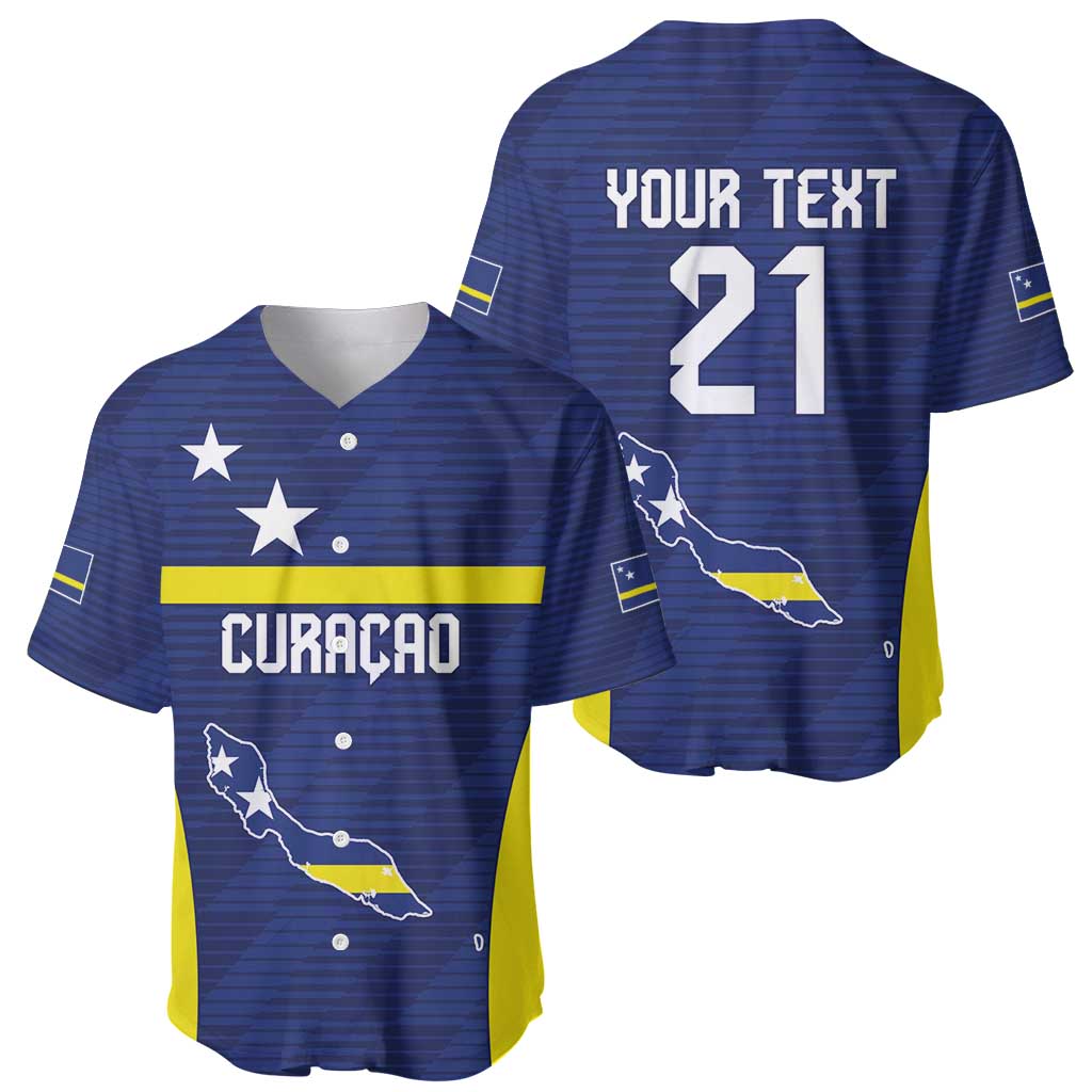 Personalized Curacao Sailboat Baseball Jersey Tropical Beach Sunset