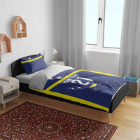 Personalized Curacao Sailboat Bedding Set Tropical Beach Sunset