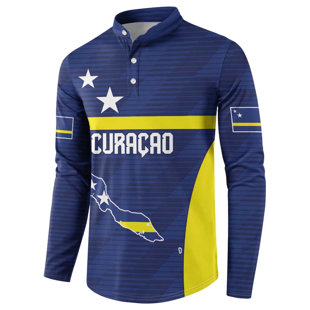 Personalized Curacao Sailboat Button Sweatshirt Tropical Beach Sunset