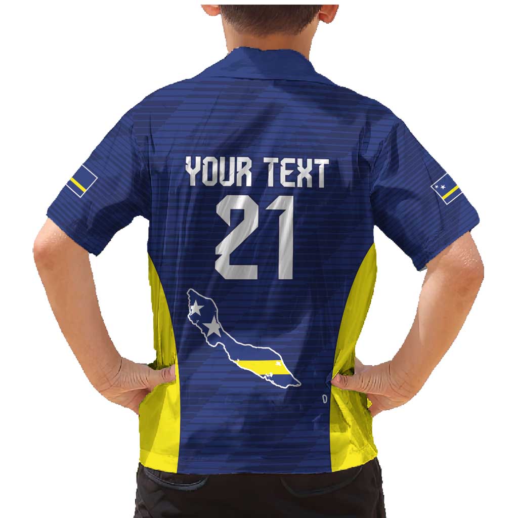 Personalized Curacao Sailboat Family Matching Mermaid Dress and Hawaiian Shirt Tropical Beach Sunset