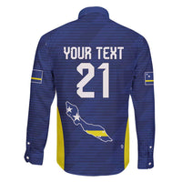 Personalized Curacao Sailboat Family Matching Mermaid Dress and Hawaiian Shirt Tropical Beach Sunset