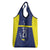 Personalized Curacao Sailboat Grocery Bag Tropical Beach Sunset