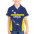 Personalized Curacao Sailboat Kid Hawaiian Shirt Tropical Beach Sunset