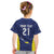 Personalized Curacao Sailboat Kid T Shirt Tropical Beach Sunset