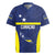 Personalized Curacao Sailboat Rugby Jersey Tropical Beach Sunset