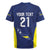 Personalized Curacao Sailboat Rugby Jersey Tropical Beach Sunset