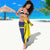 Personalized Curacao Sailboat Sarong Tropical Beach Sunset