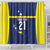 Personalized Curacao Sailboat Shower Curtain Tropical Beach Sunset