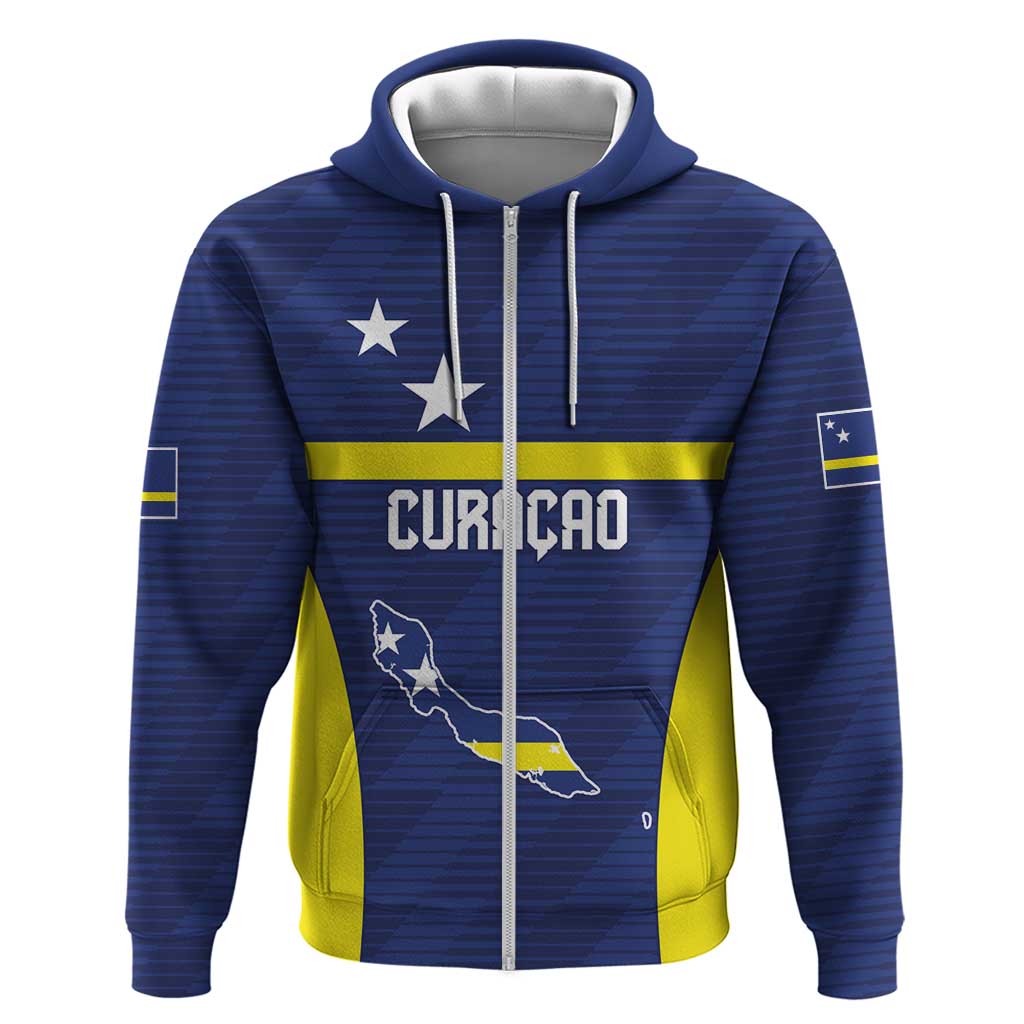 Personalized Curacao Sailboat Zip Hoodie Tropical Beach Sunset