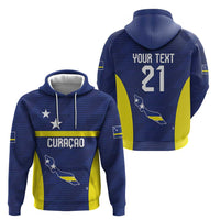 Personalized Curacao Sailboat Zip Hoodie Tropical Beach Sunset