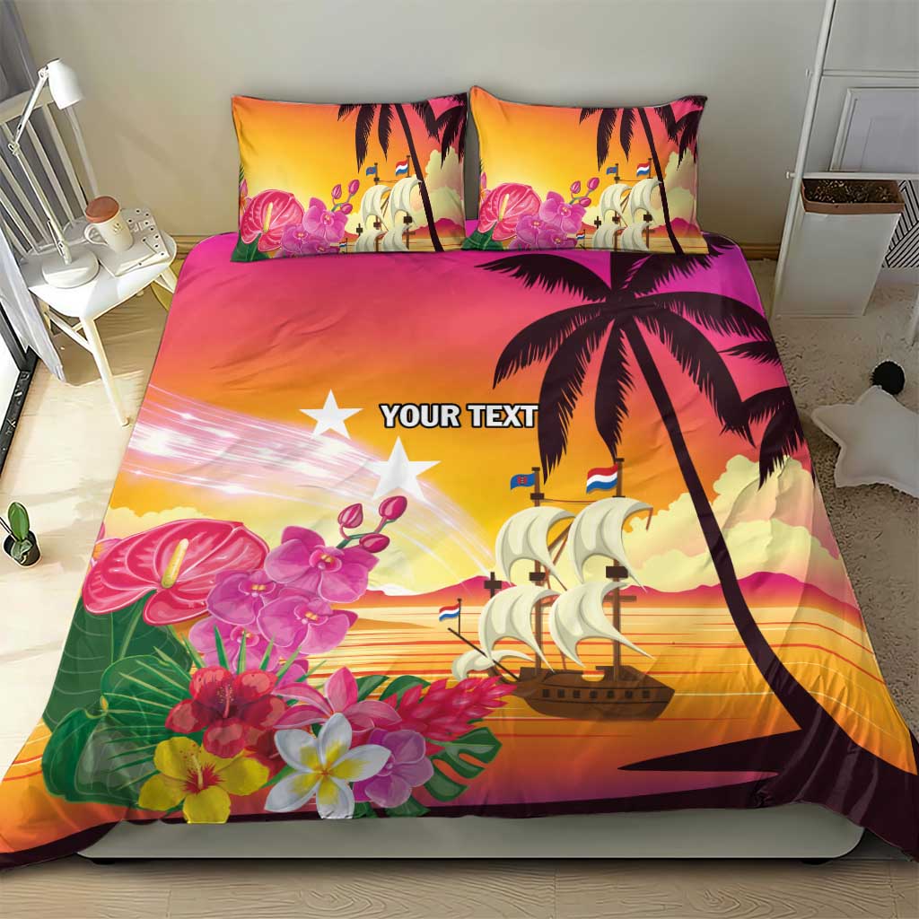 Curacao Football Custom Bedding Set Come On La Familia Azul