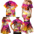 Curacao Football Custom Family Matching Mermaid Dress and Hawaiian Shirt Come On La Familia Azul
