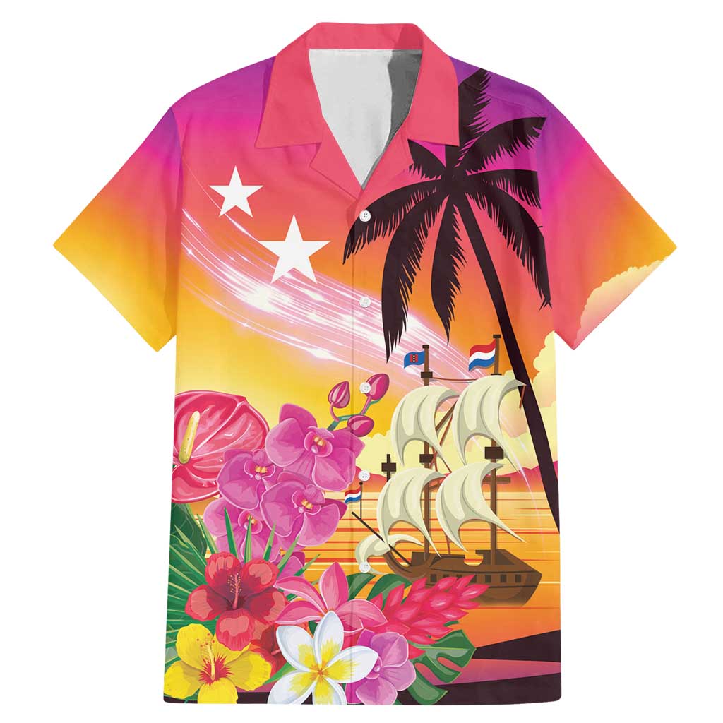 Curacao Football Custom Family Matching Mermaid Dress and Hawaiian Shirt Come On La Familia Azul