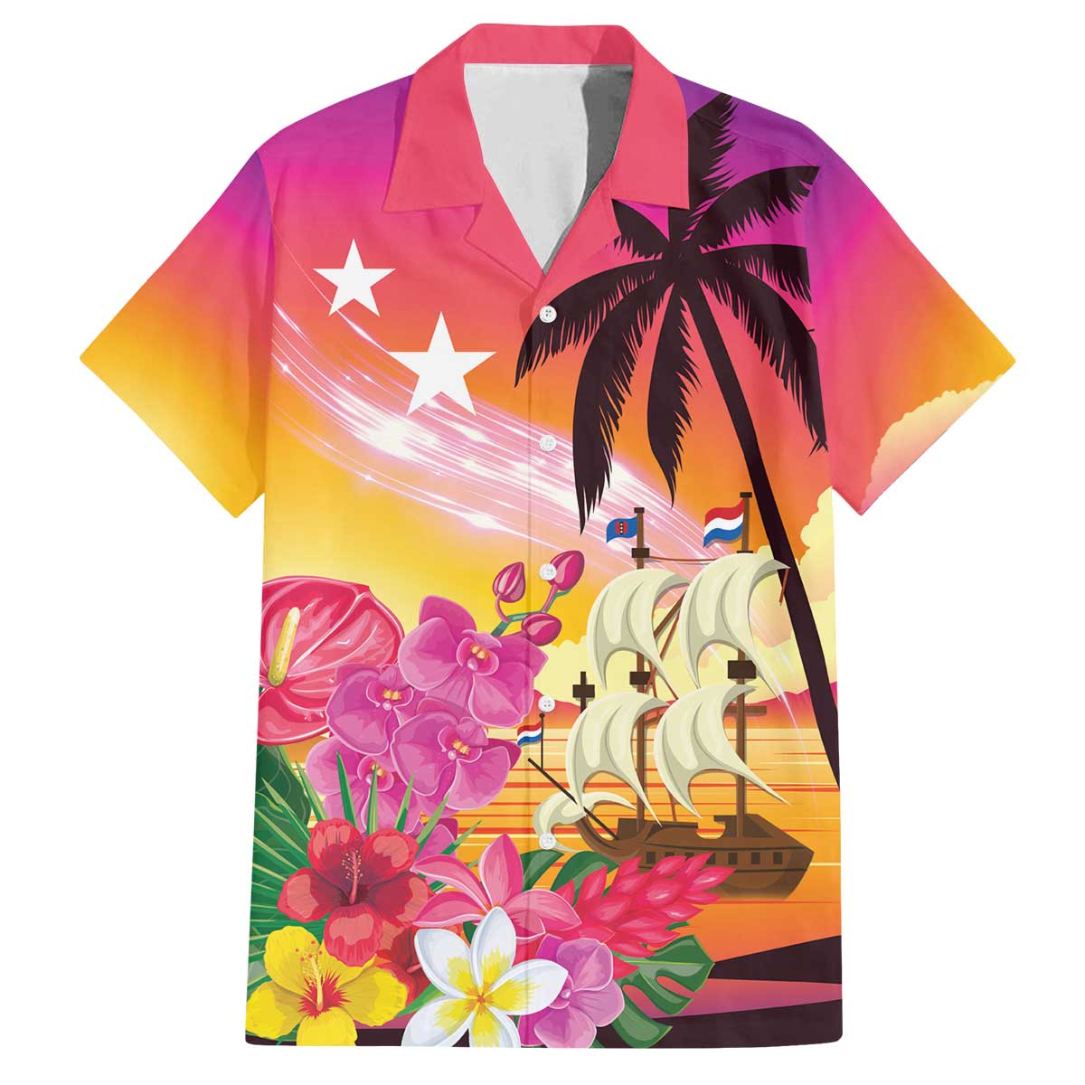 Curacao Football Custom Family Matching Off The Shoulder Long Sleeve Dress and Hawaiian Shirt Come On La Familia Azul
